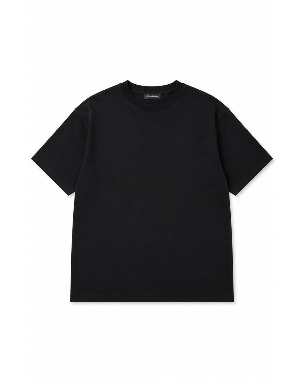 Black T-Shirt - Round Logo