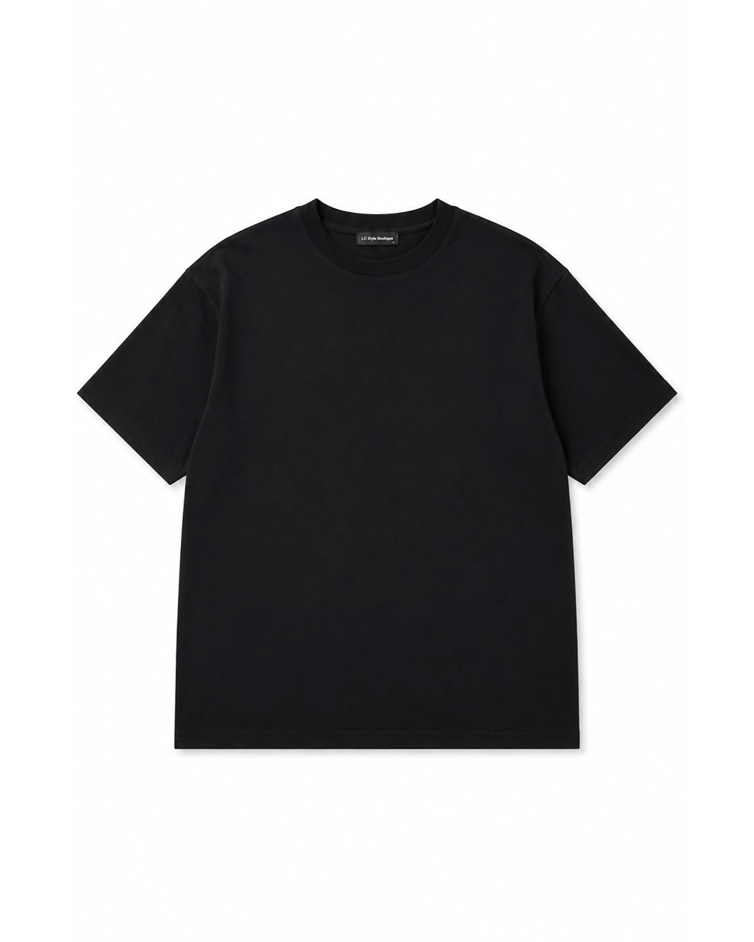 Black T-Shirt - Round Logo