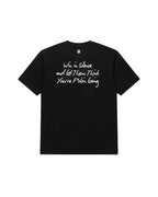 Silence Tee // Black - T-Shirt