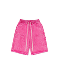 Pink Denim Shorts