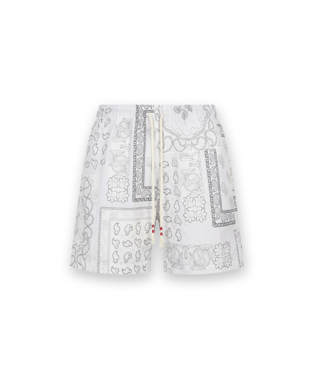 L.C Style Santorini Bandana Swim Shorts - White