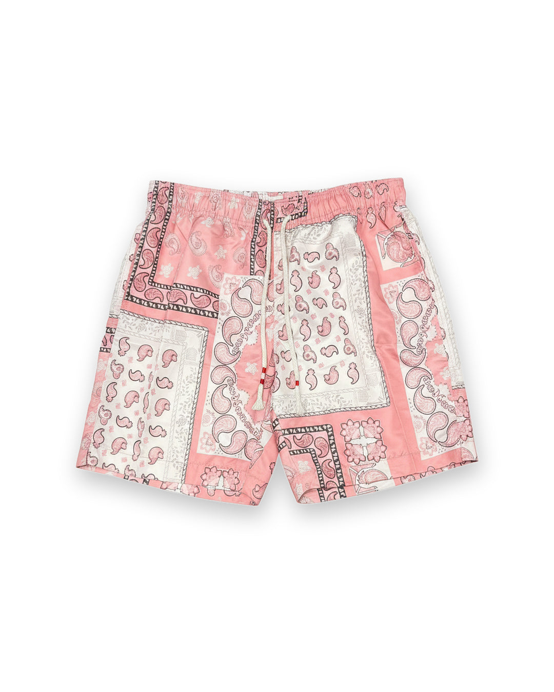 L.C Style Malibu Bandana Swim Shorts - Pink