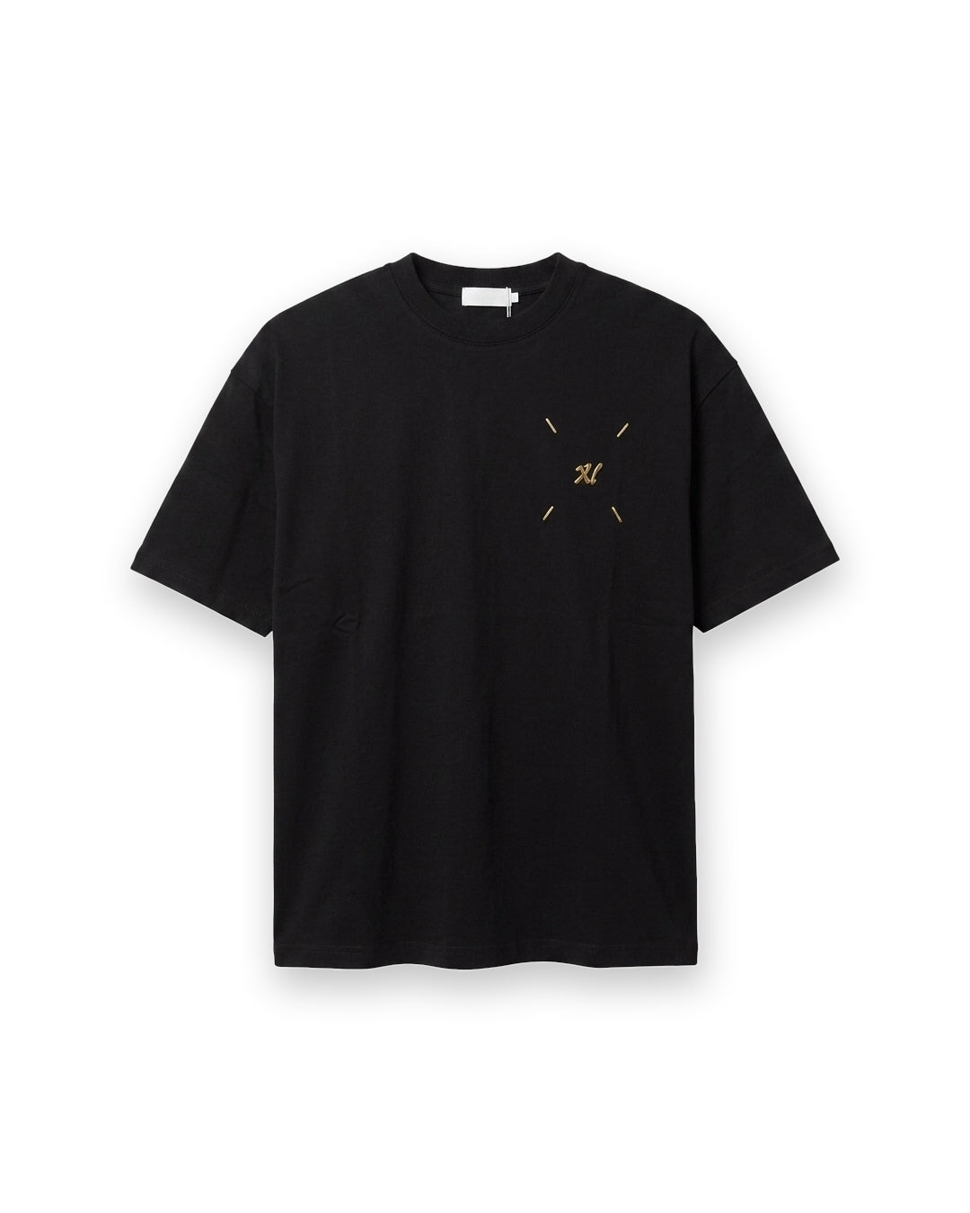 L.C Style Monaco Emblem T-Shirt - Black